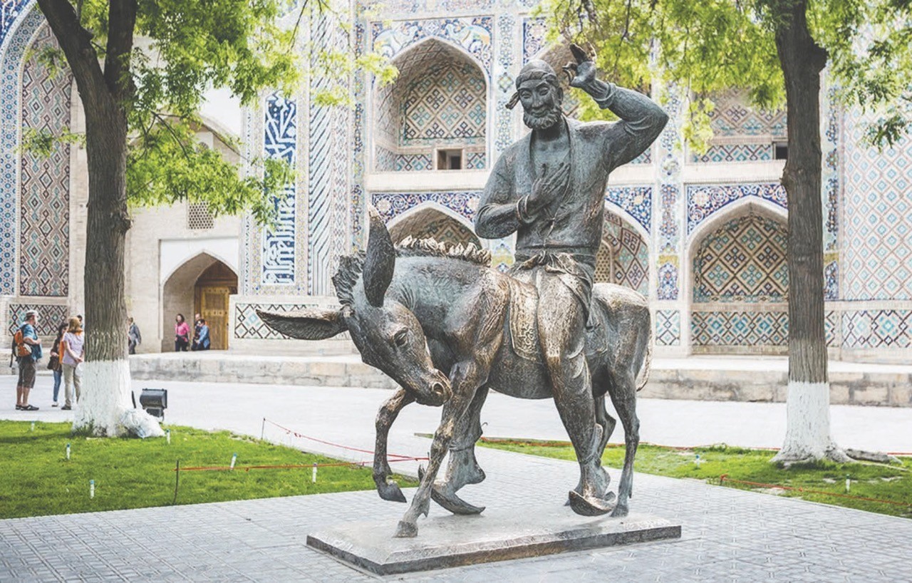 تمثال نصر الدين خوجة في أوزبكستان