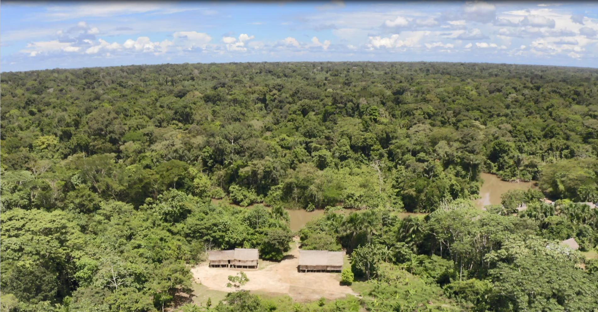 منظر جوي لغابات الأمازون 