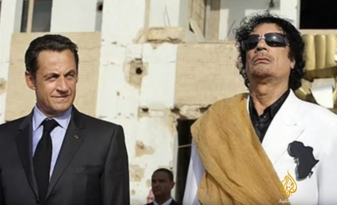 دفع القذافي 50 مليون دولار لحملة الرئيس الفرنسي السابق نيكولا ساركوزي