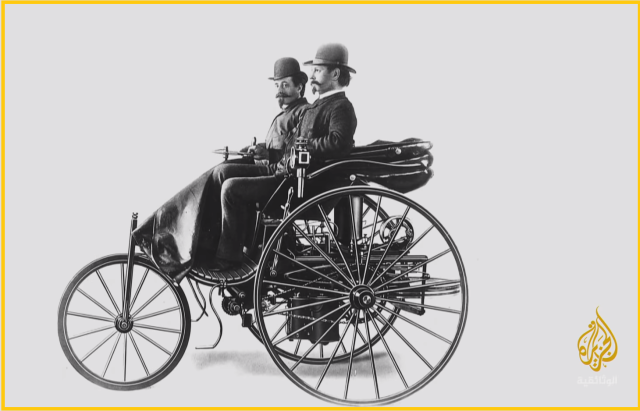 سيارة مخترع عجلات اول باربع اول مخترع